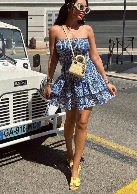 Nevaeh | Dolce Kleid - Blau