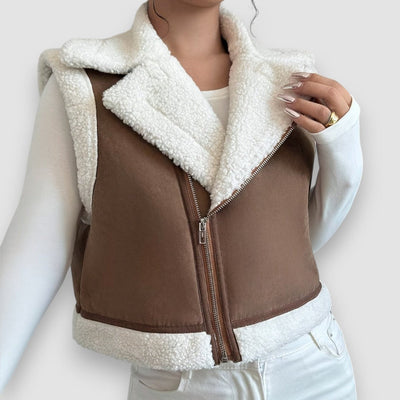 Lior | Zip-Up Teddy Weste