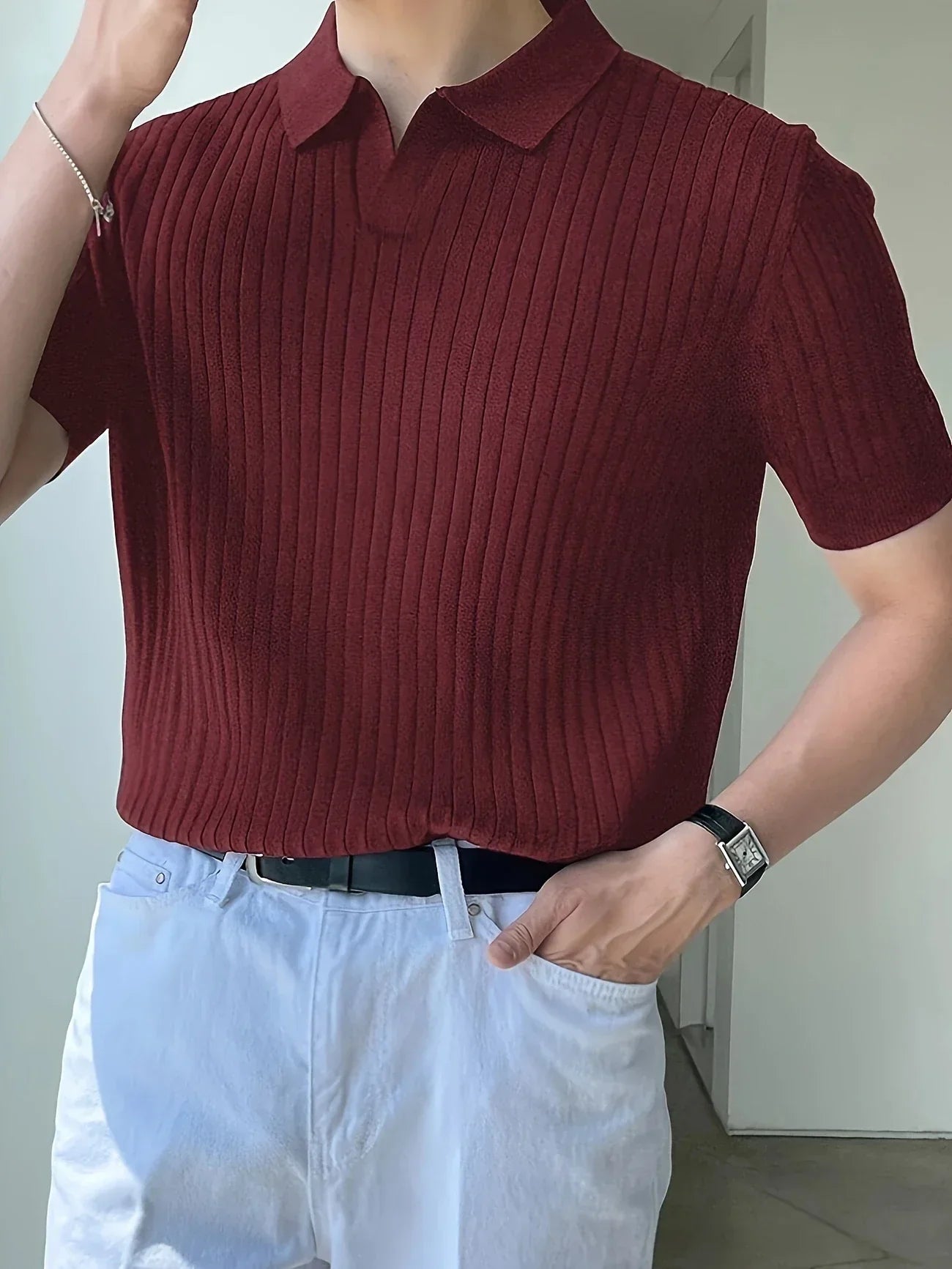 Kennedi | Casual Polo-Shirt mit Kurzärmeln