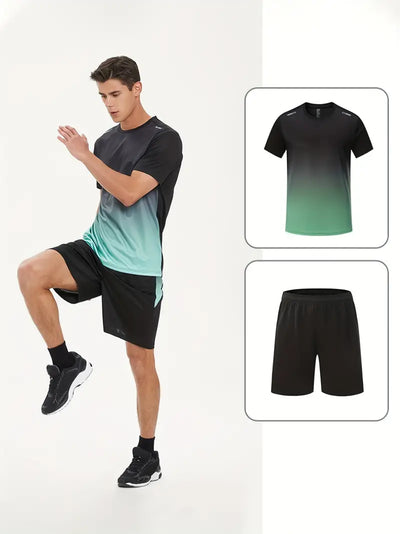 Zweiteiliges atmungsaktives Herren-Sportset – Jarek (1 Kaufen, 1 Gratis)