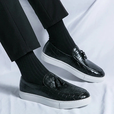 Zyrus - Herren Leder Loafers Elegant Bequem