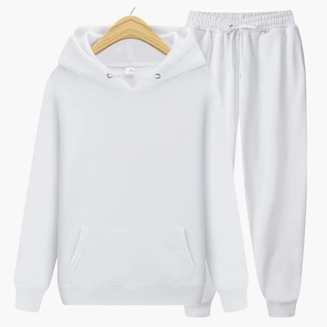 Herren Jogginganzug mit Kapuzenpullover und Bündchenhose