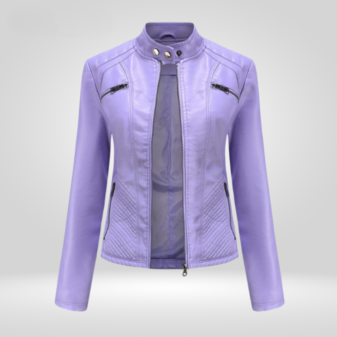 Robyn™ elegante Lederjacke