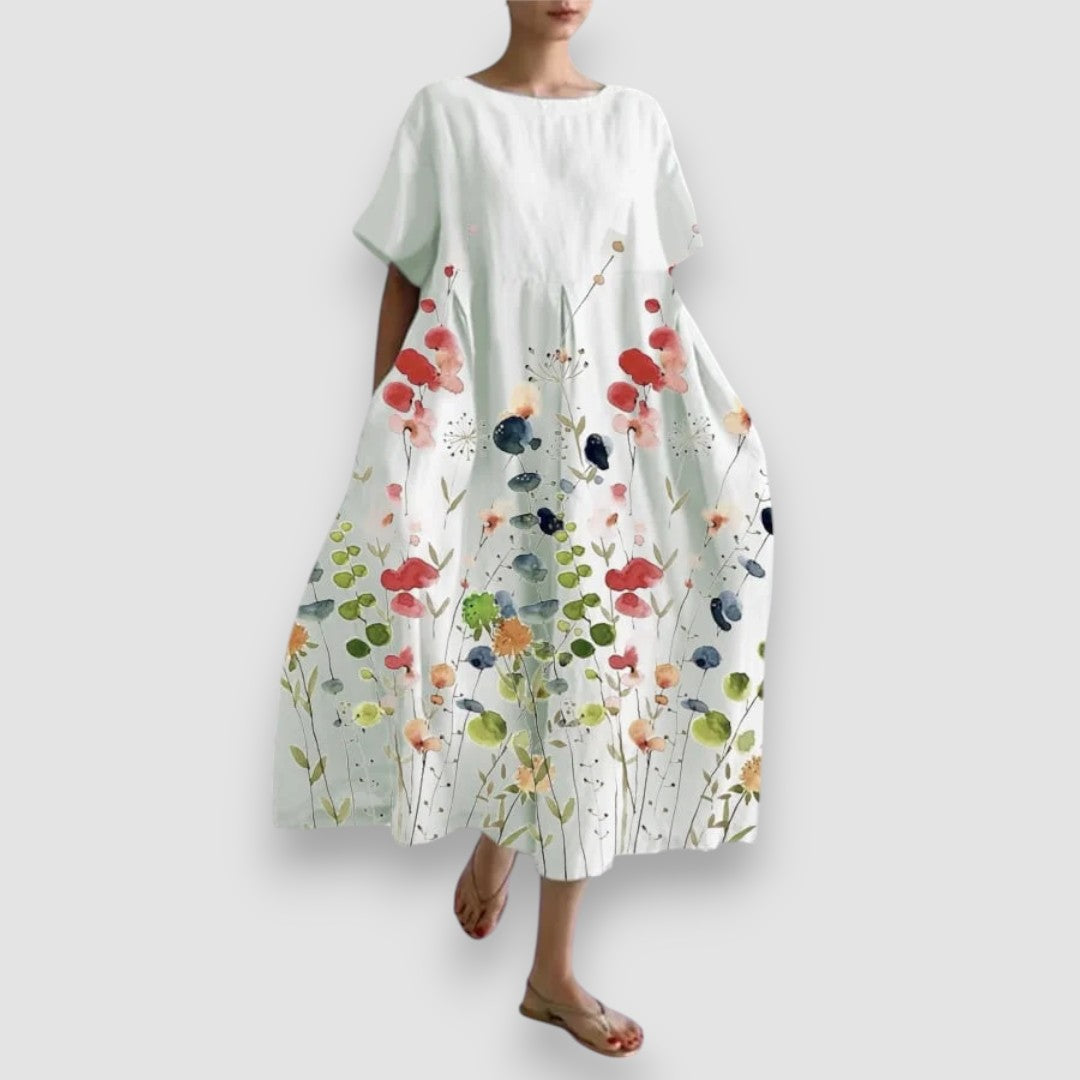 AMELIA | FRÜHLING GEBLÜMTES FREIZEITKLEID