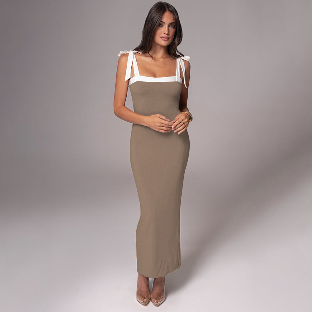 Eliza - Elegantes Schnürkleid, tailliertes Damenkleid