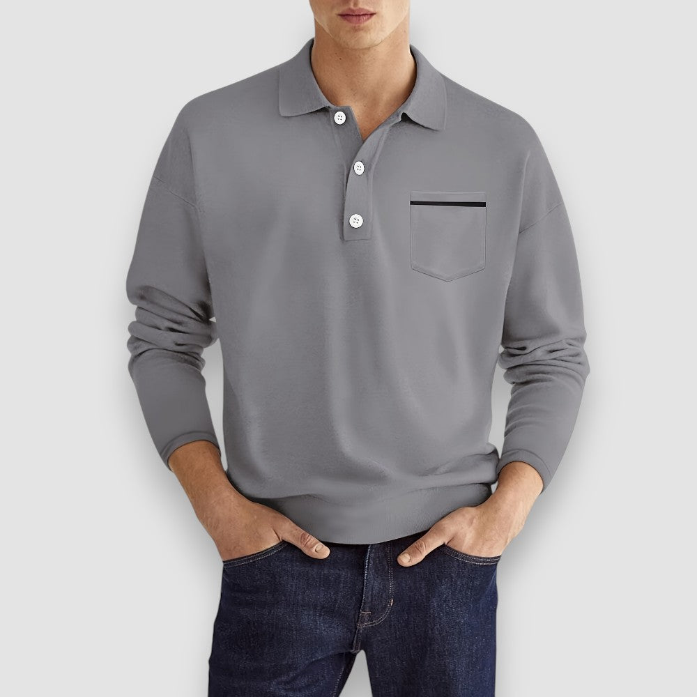 Cardi | Long Sleeve Polo Shirt