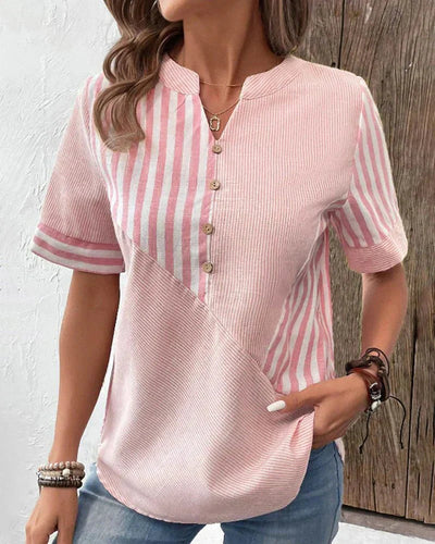 Lilly™ Weiche gestreifte Bluse