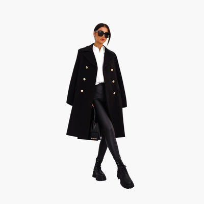Lapel Collar Trenchcoat für Damen