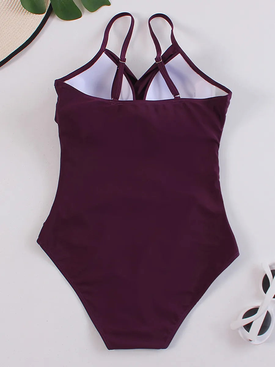 Julianna - Gepolsterter Stilvoller Übergröße Badeanzug