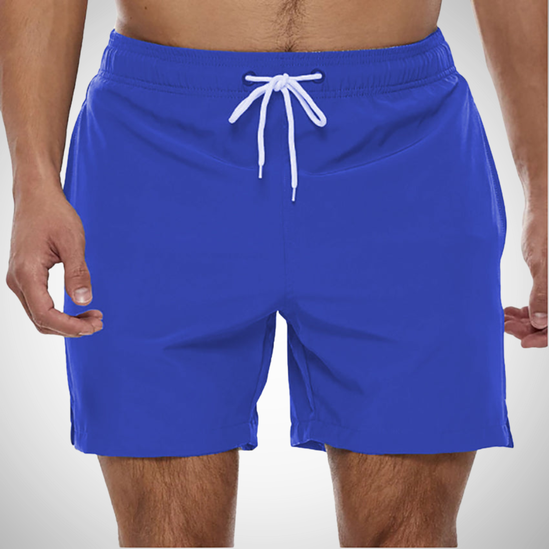 Herren Badeshorts Mit Kordelzug | Bequem