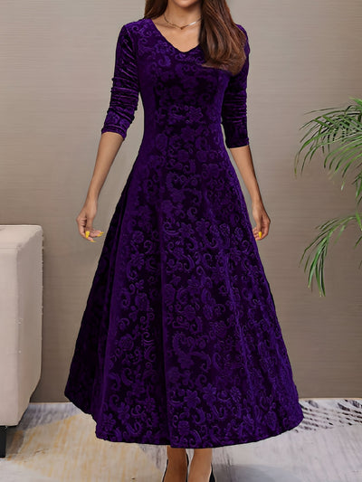 Elliana - Stilvolles Samtkleid für Damen