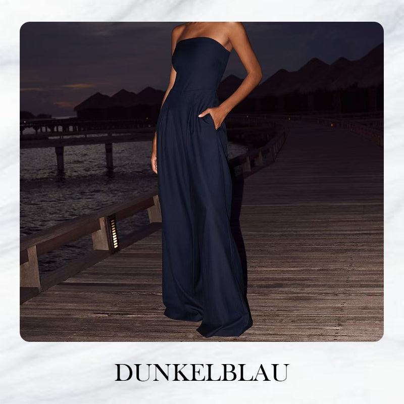 Kate | Ärmelloser Jumpsuit mit Taschen