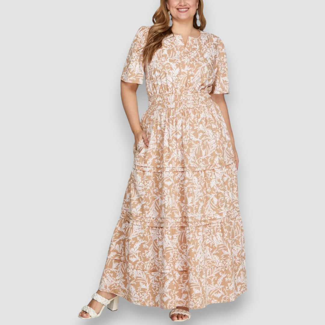 Nora |  Maxikleid mit Seitentaschen