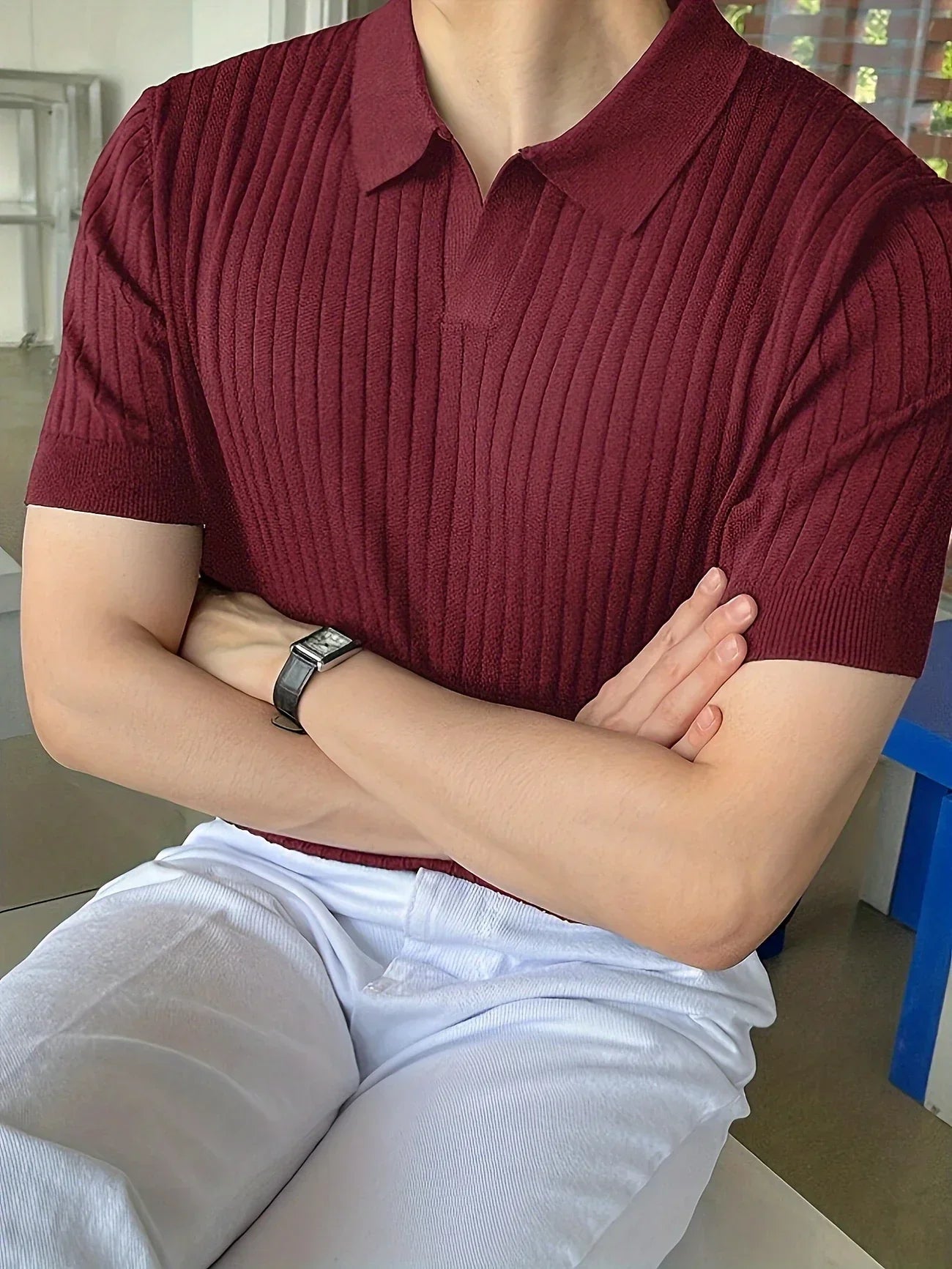 Kennedi | Casual Polo-Shirt mit Kurzärmeln