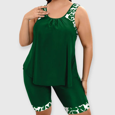 Elsie | Plus Size Tankini Set