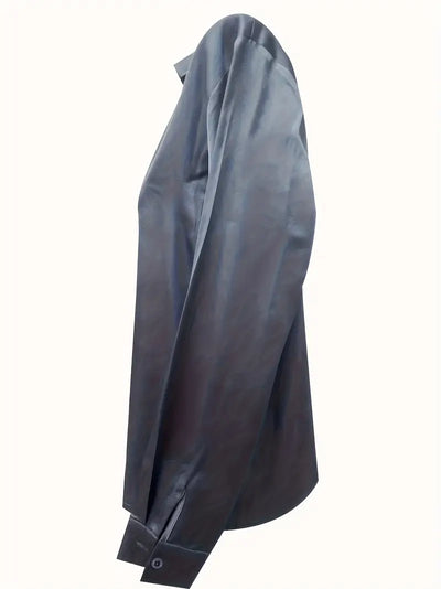 Nadene - Prämie Bluse Mit V-Ausschnitt