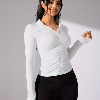 Wilma | Lässige langärmelige Sportjacke für Frauen