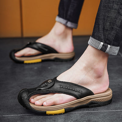 Orthopädische Herren Zehensandalen