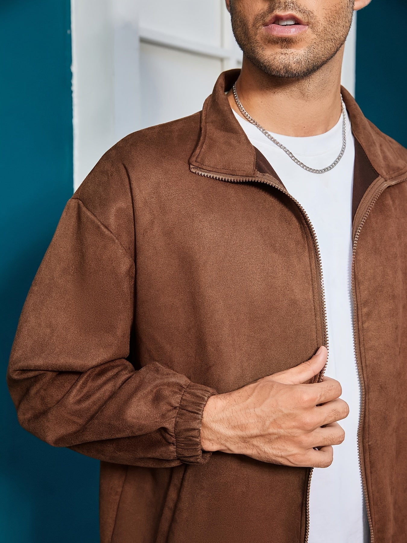 Vintage Herren Reißverschluss-Jacke