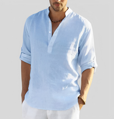 Andrew - Herren-Leinenhemd