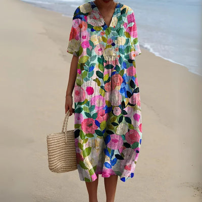 Amara™ - Müheloses Sommer-Blumenkleid