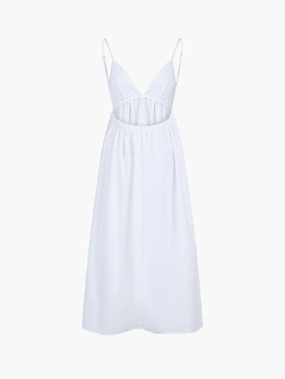 Jolina - Lässiges rückenfreies Maxikleid