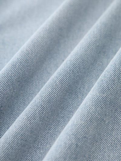 Sofia | Damen Midirock aus Denim mit Frontschlitz