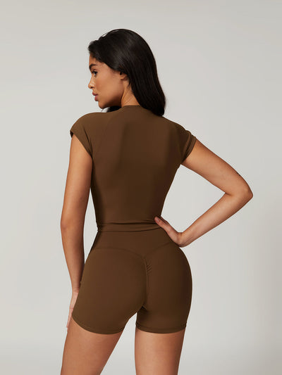 Damen Sportshirt aus recyceltem Material – Atmungsaktiv & Schnell trocknend