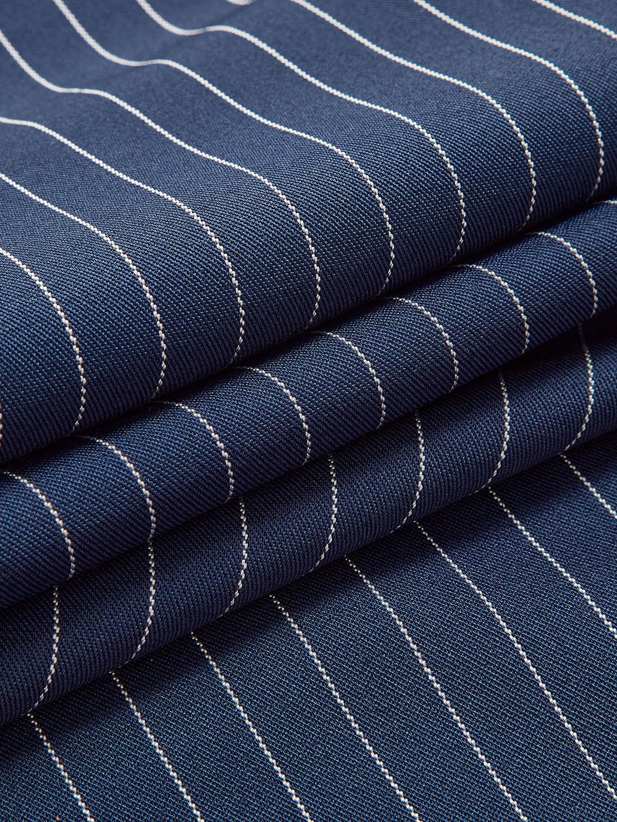 Isalie | Chic Nadelstreifen Plissee Design Damenhosen