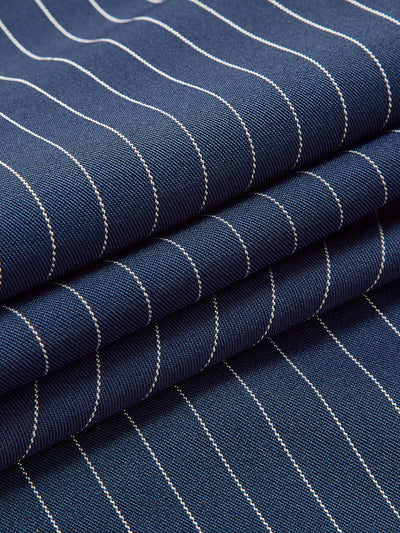 Isalie | Chic Nadelstreifen Plissee Design Damenhosen