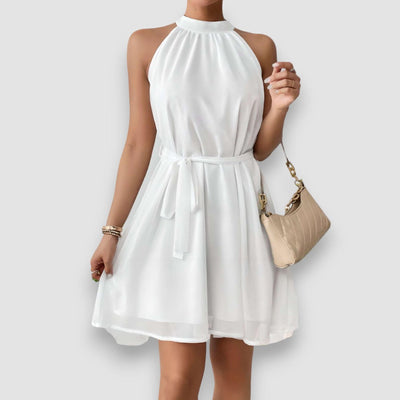 Elisa | Dress with Knotted Belt