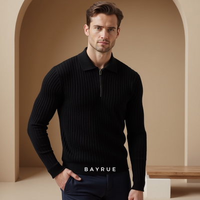 Silas | Eamon Viertelzip Pullover