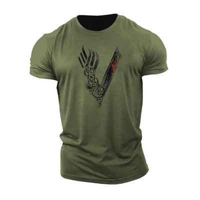 Lässiges Herren T-Shirt Baumwolle