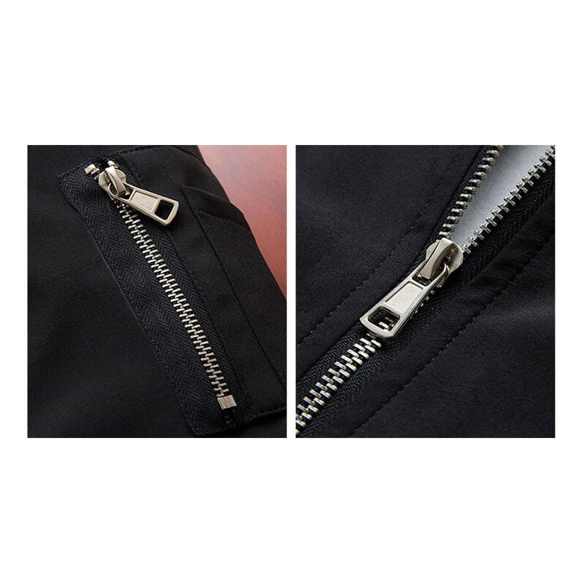 Leichte & trendige Herren Bomberjacke mit Reißverschluss – Jaron