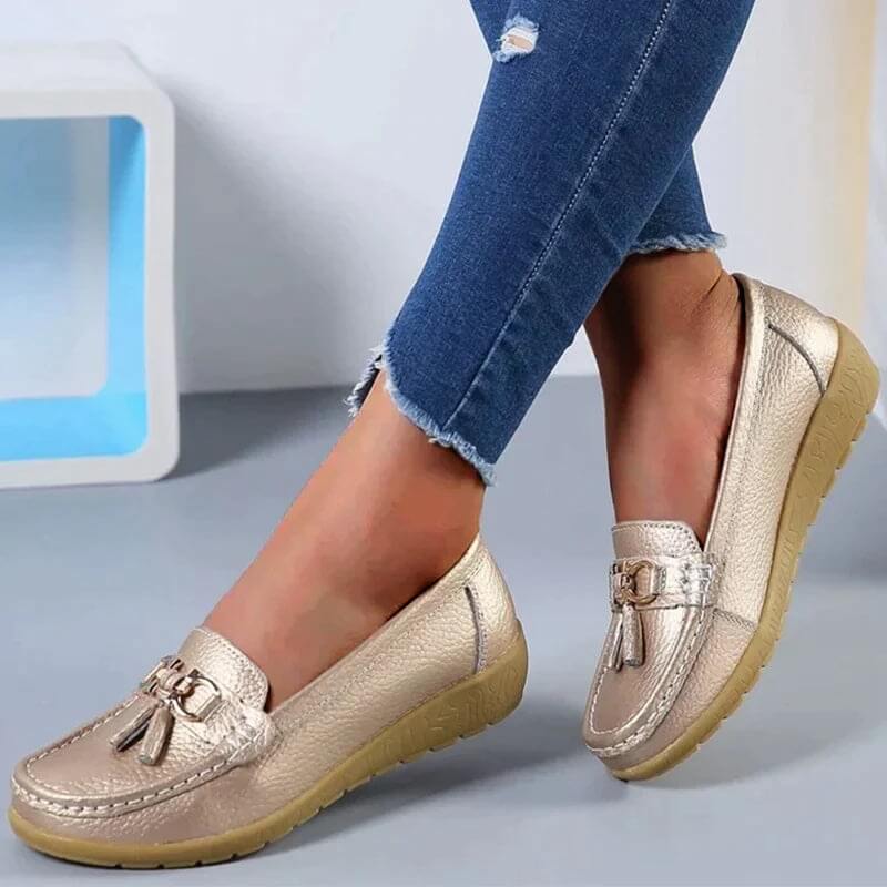 Aniela - Loafers aus Leder - Elegant und bequem
