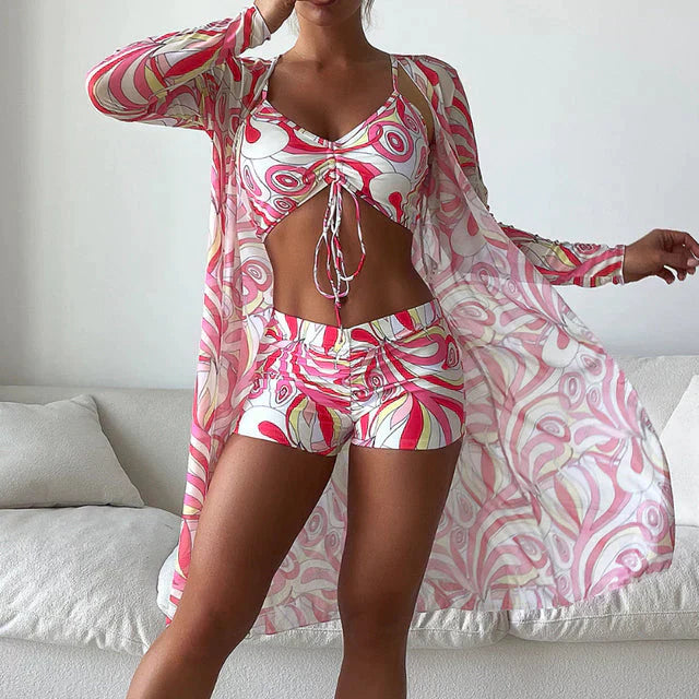 Trendiger Sommerlook für Damen mit bequemer Passform und atmungsaktivem Material – Nevi