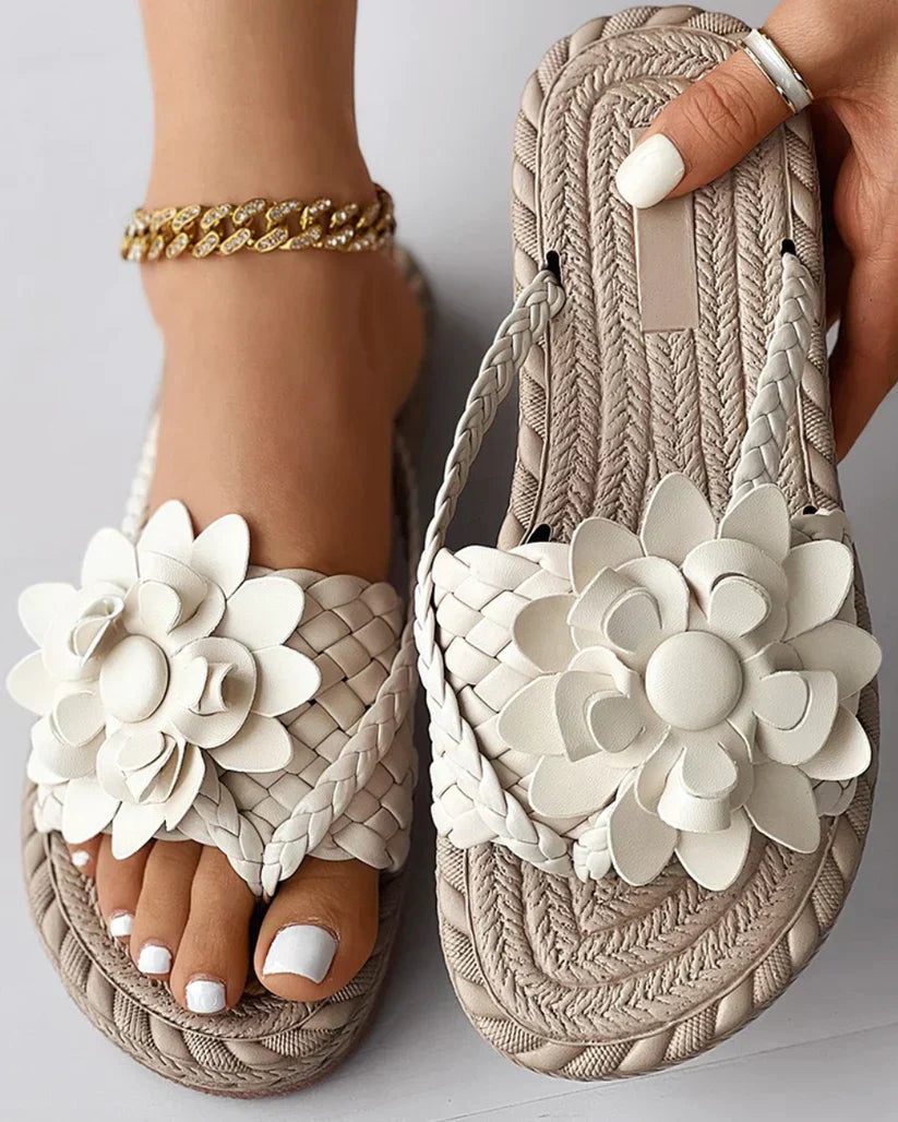 Luna - Gewebte Slipper, Komfortabel & Stylisch