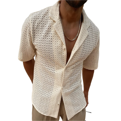 Leichtes Sommerhemd aus Baumwolle für Herren – lässig und bequem