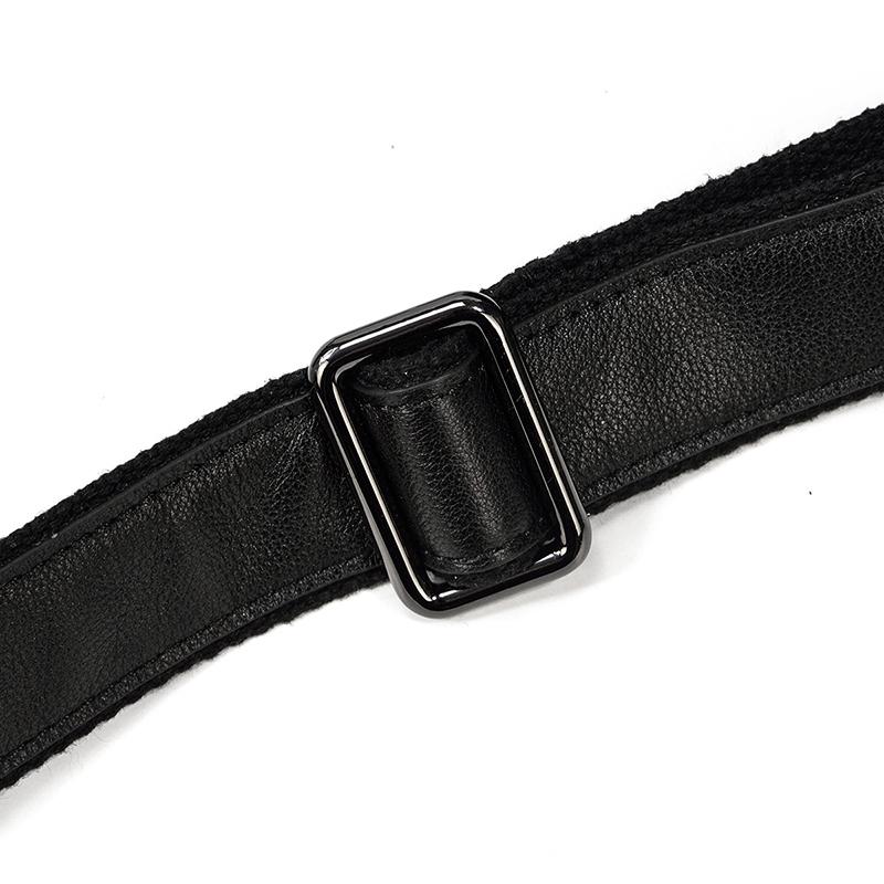 Aalborg™ Schwarze Leder-Holdall – Elegante 25L Reisetasche Mit Verstellbarem Lederriemen