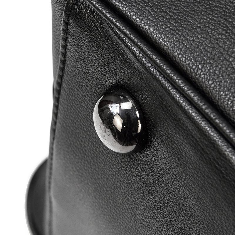Aalborg™ Schwarze Leder-Holdall – Elegante 25L Reisetasche Mit Verstellbarem Lederriemen