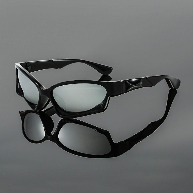 Futuristische Ryder-Brille mit Polarisation