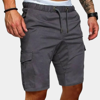Herren Shorts mit elastischem Bund und Seitentaschen – Brennan