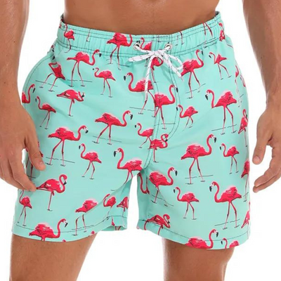 Bedruckte Sommershorts Für Herren | Kordelzug