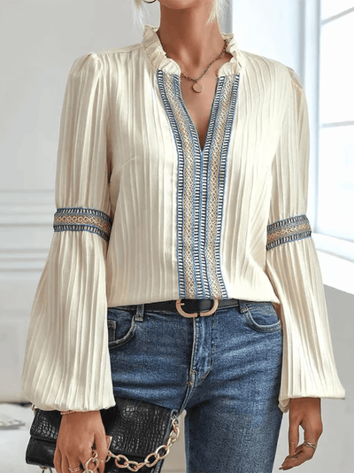 Cora™ | Luxuriöse Spitzenbluse