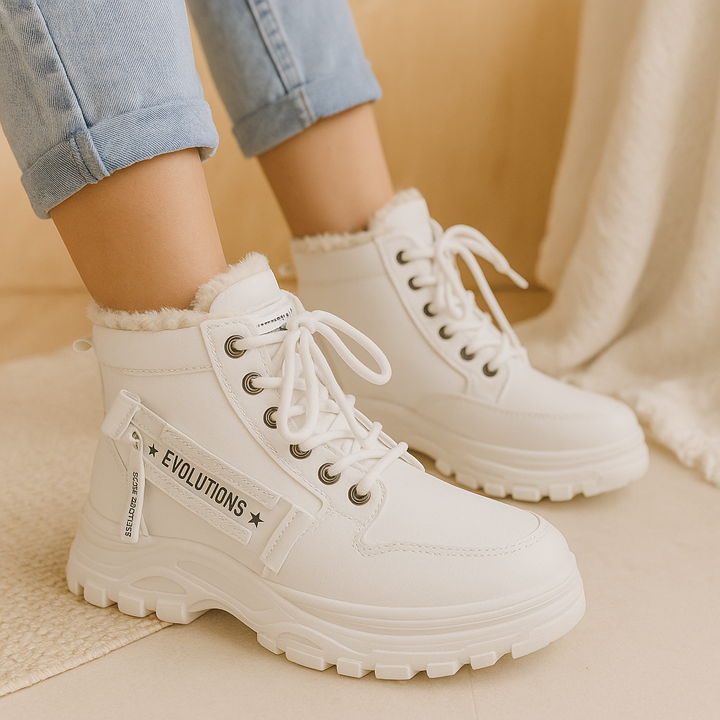 Seraphine | Winterstiefel mit Kunstfellfutter