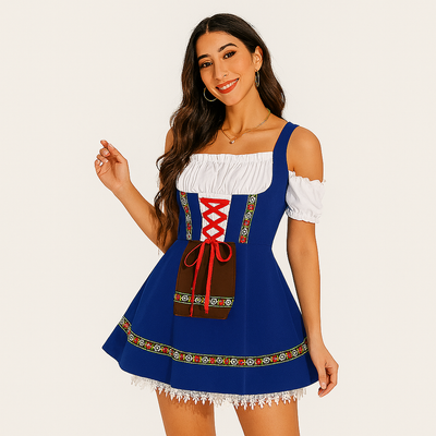Oktoberfest Dirndl Damen Kurz