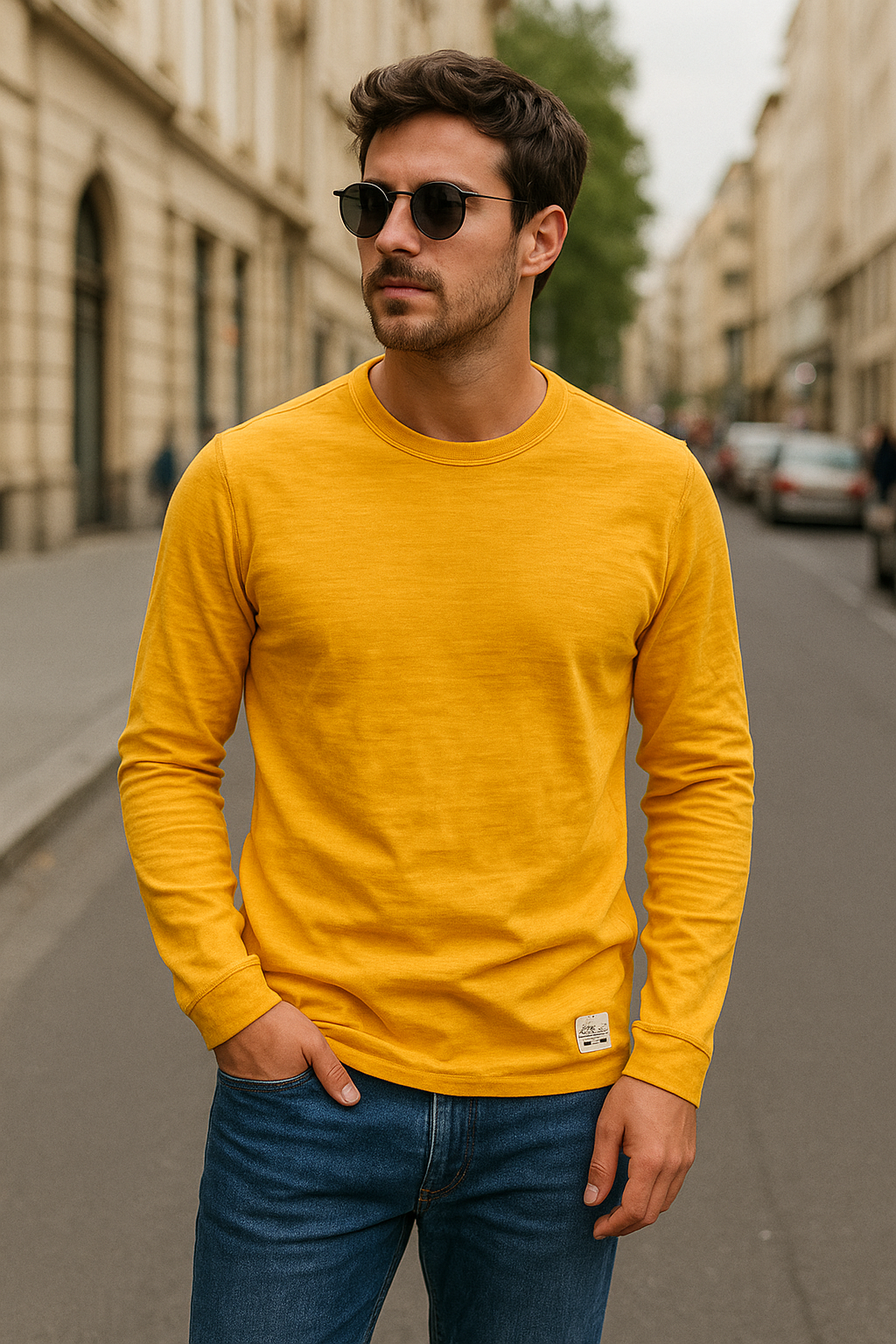 Ferdinand™ – Klassisches Baumwoll-Langarmhemd für zeitlosen Stil