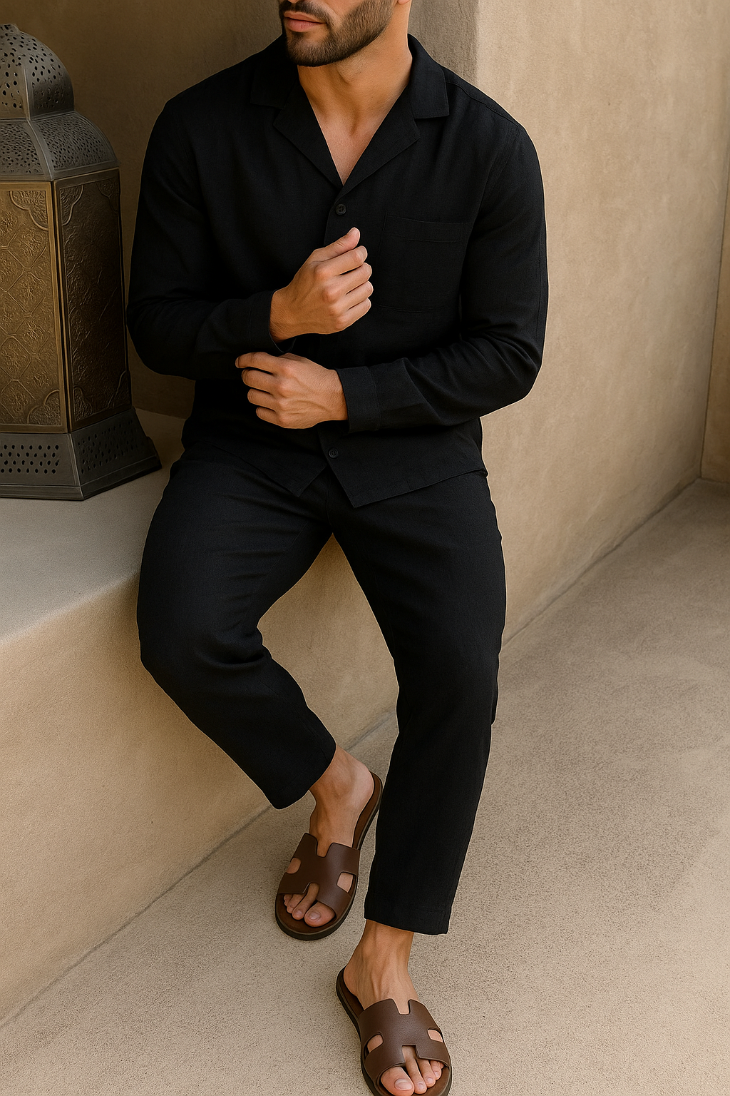 Finn™ - Leinen-Set