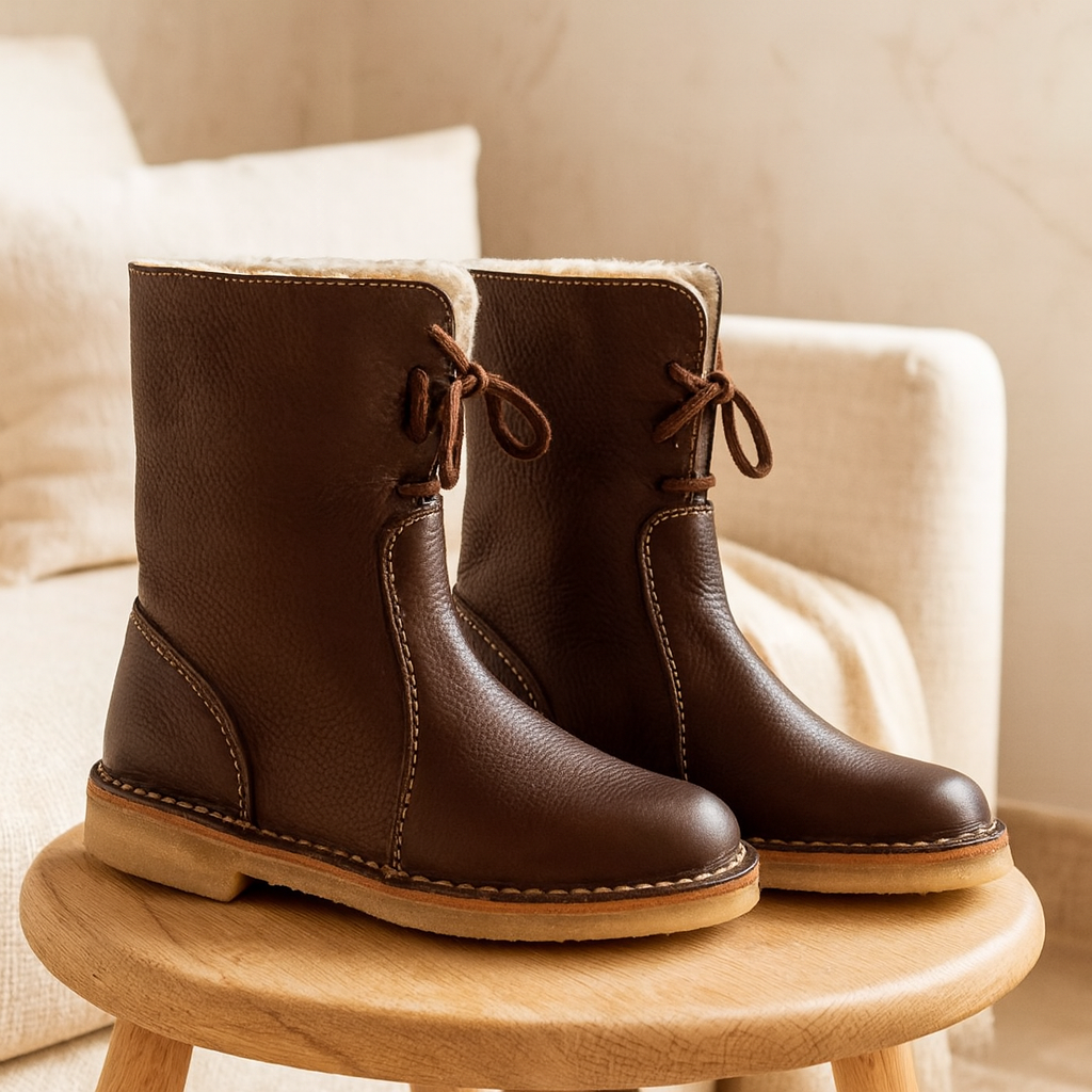 Soline | Wasserdichte Winterstiefel mit Wollfutter