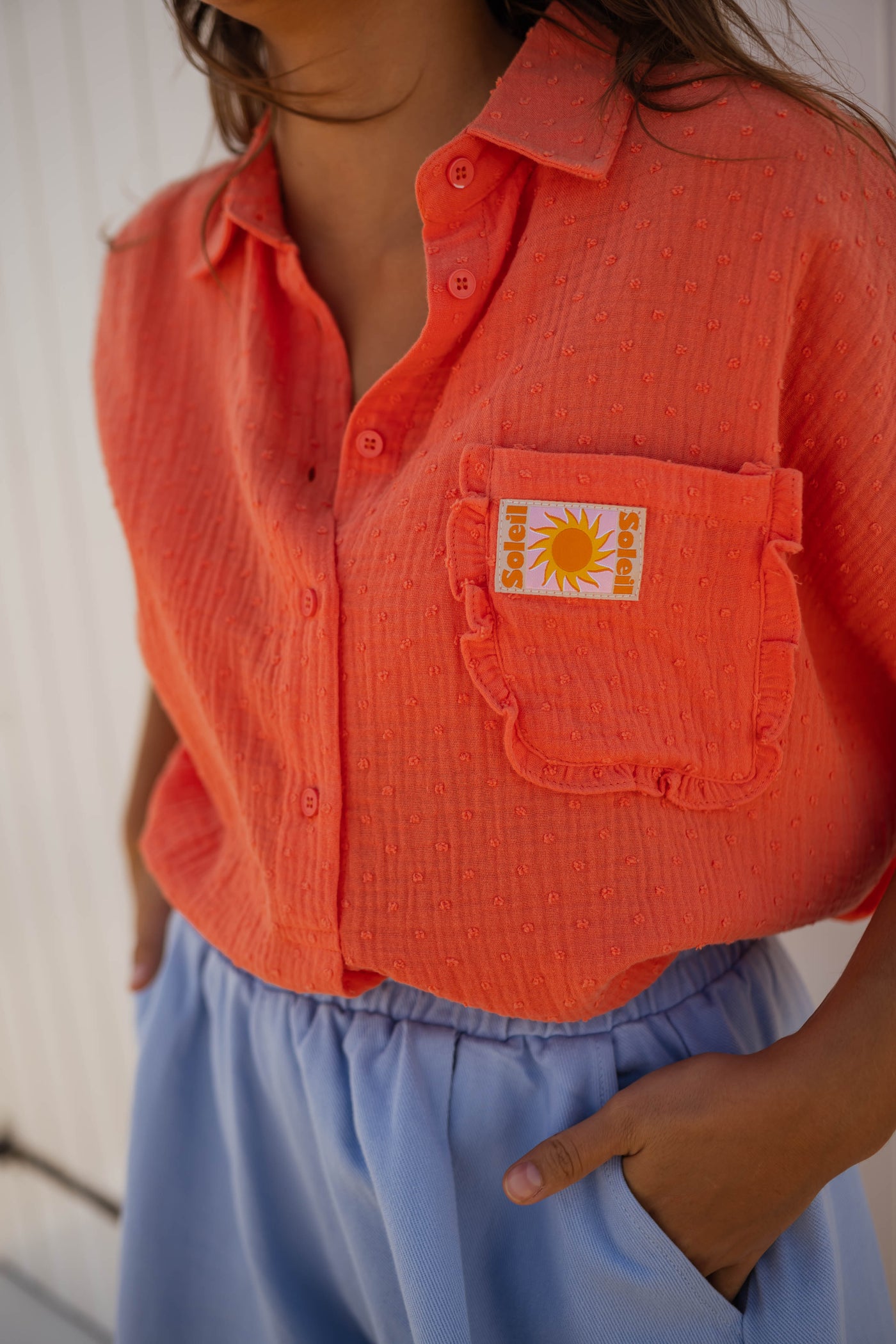 Atticus | Chemise Jakie - korallenfarben